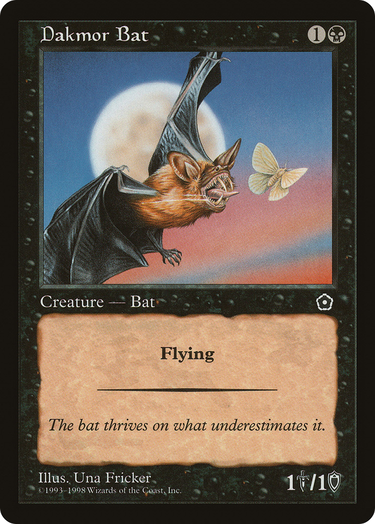 Dakmor Bat (P02-068)  - Portal Second Age