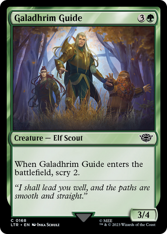 Galadhrim Guide (LTR-168)  Foil - The Lord of the Rings: Tales of Middle-earth