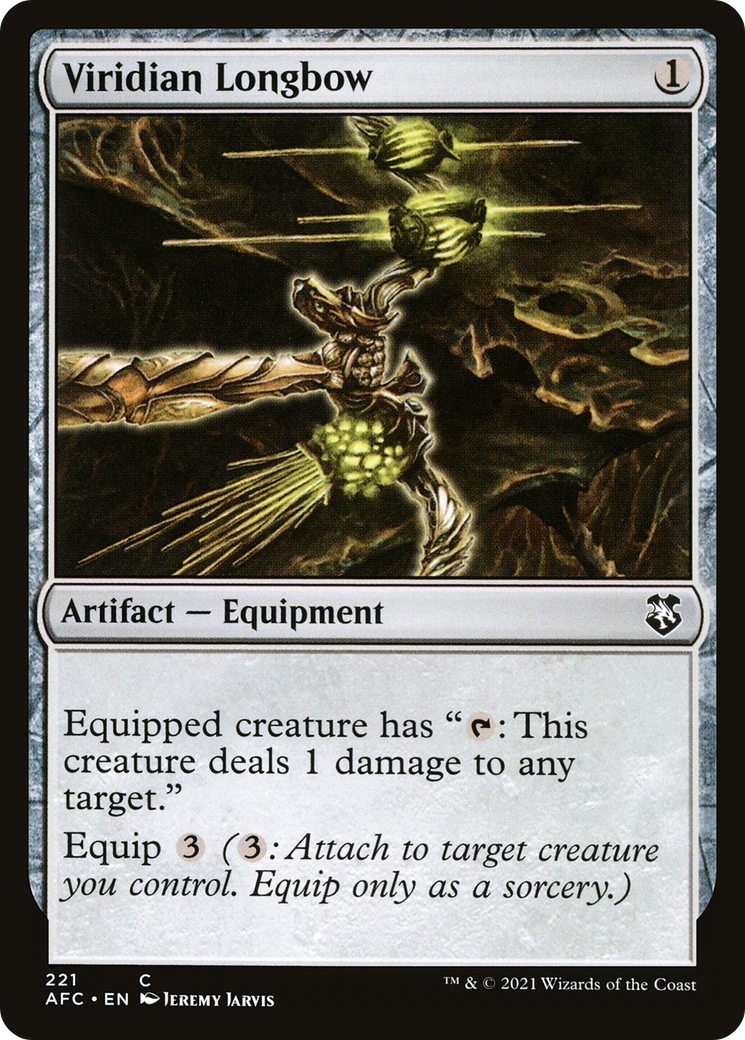 Viridian Longbow (AFC-221)  - Forgotten Realms Commander