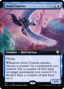 Aven Courier (Extended Art) (NCC-123)  - New Capenna Commander: (Extended Art)
