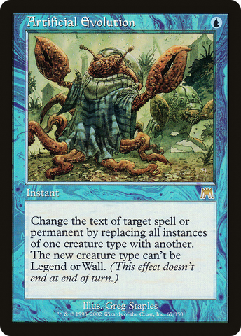 Artificial Evolution (ONS-067)  - Onslaught