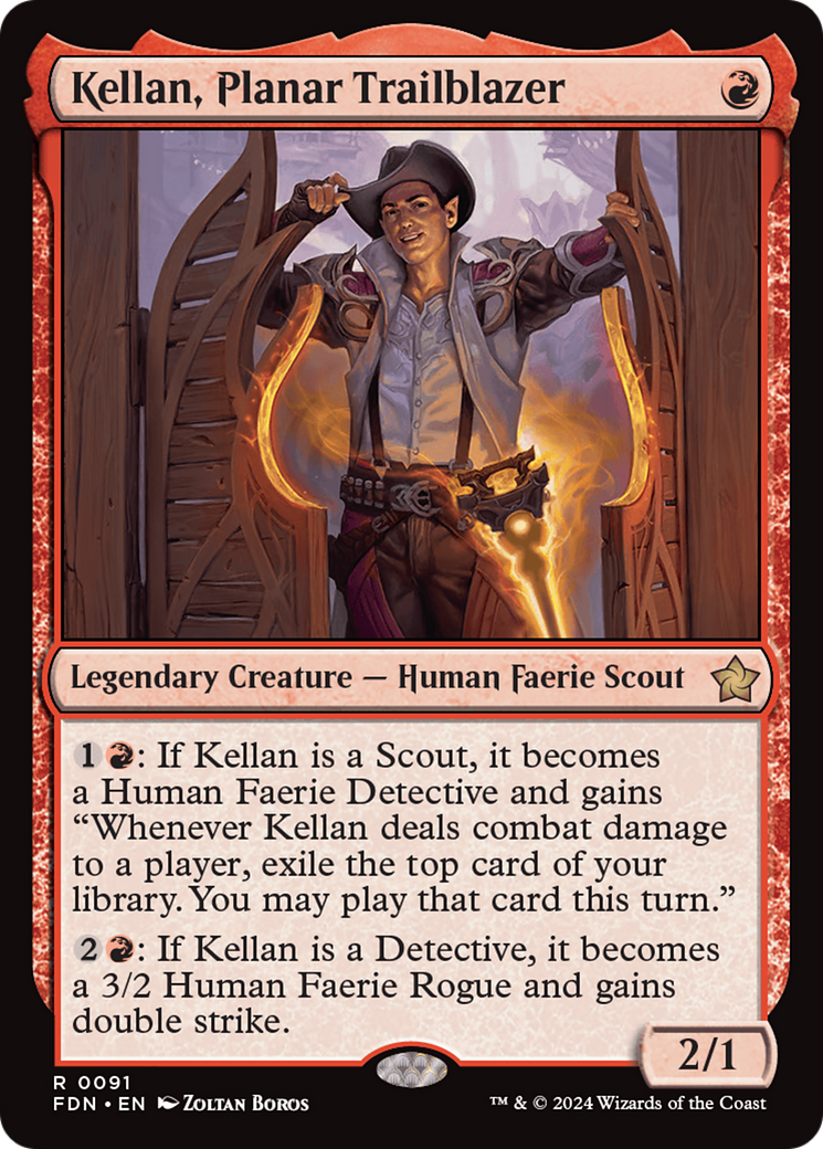 Kellan, Planar Trailblazer (FDN-091)  - Foundations