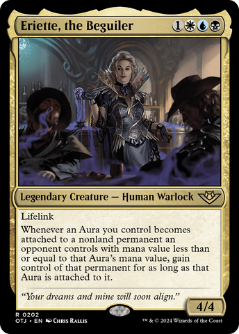 Eriette, the Beguiler (OTJ-202)  Foil - Outlaws of Thunder Junction