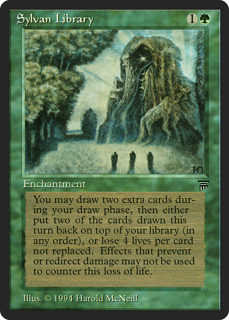 Sylvan Library (LEG-)  - Legends