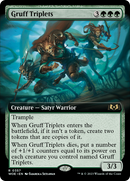 Gruff Triplets (Extended Art) (WOE-357)  Foil - Wilds of Eldraine: (Extended Art)