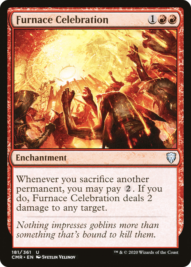 Furnace Celebration (CMR-181)  - Commander Legends