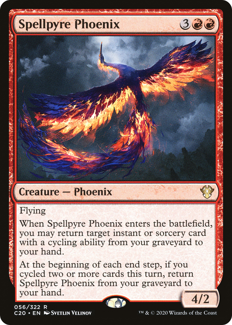 Spellpyre Phoenix (C20-056)  - Commander 2020