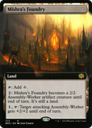 Mishra's Foundry (Extended Art) (BRO-372)  Foil - The Brothers' War: (Extended Art)