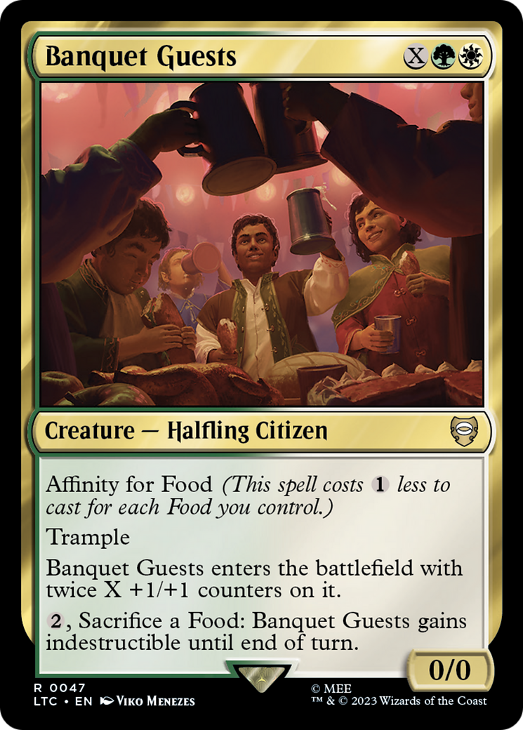 Banquet Guests (LTC-047)  - Tales of Middle-earth Commander