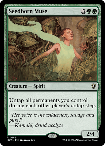 Seedborn Muse (MKC-186)  - Murders at Karlov Manor Commander