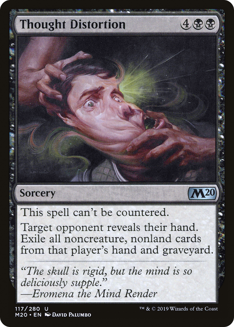 Thought Distortion (M20-117)  Foil - Core Set 2020
