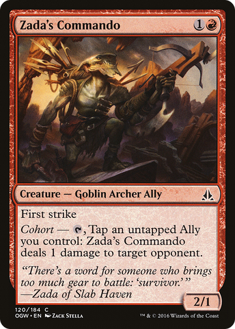 Zada's Commando (OGW-120)  Foil - Oath of the Gatewatch