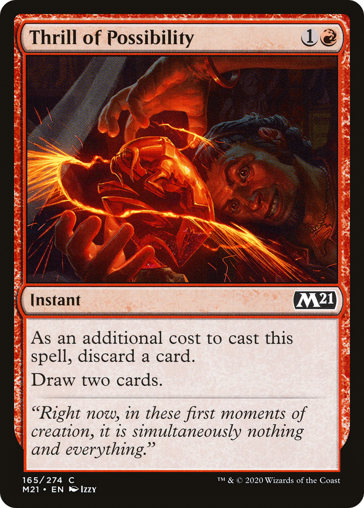 Thrill of Possibility (M21-165)  Foil - Core Set 2021