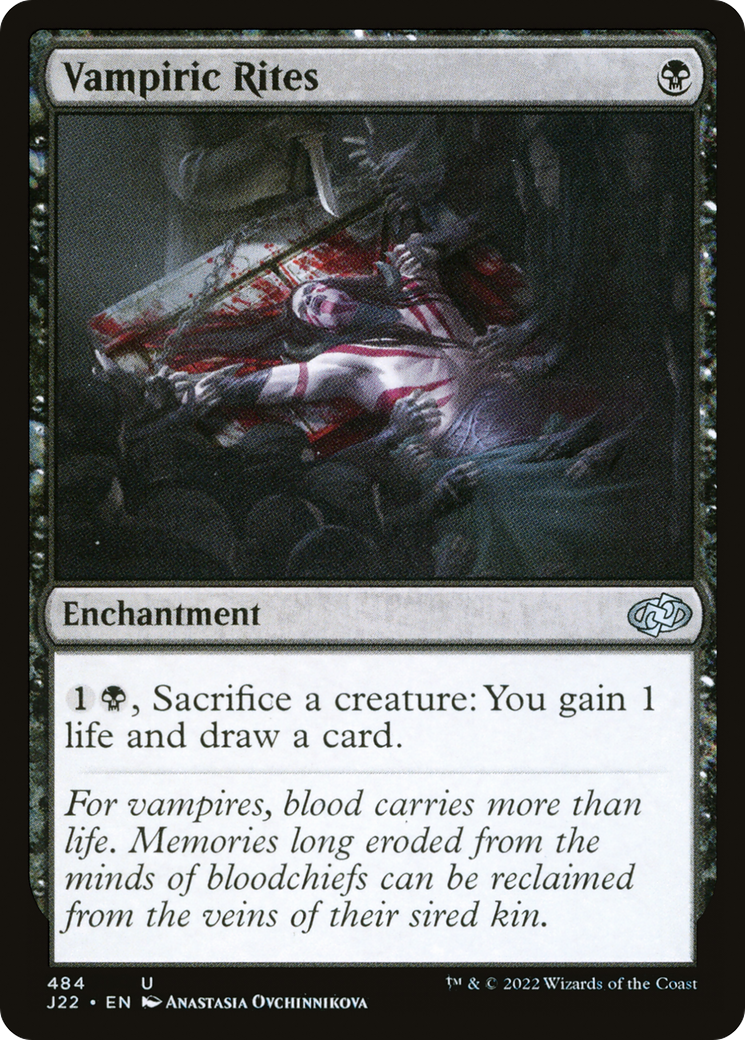 Vampiric Rites (J22-484)  - Jumpstart 2022