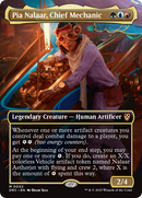 Pia Nalaar, Chief Mechanic (Borderless) (DRC-002)  Foil - Commander: Aetherdrift