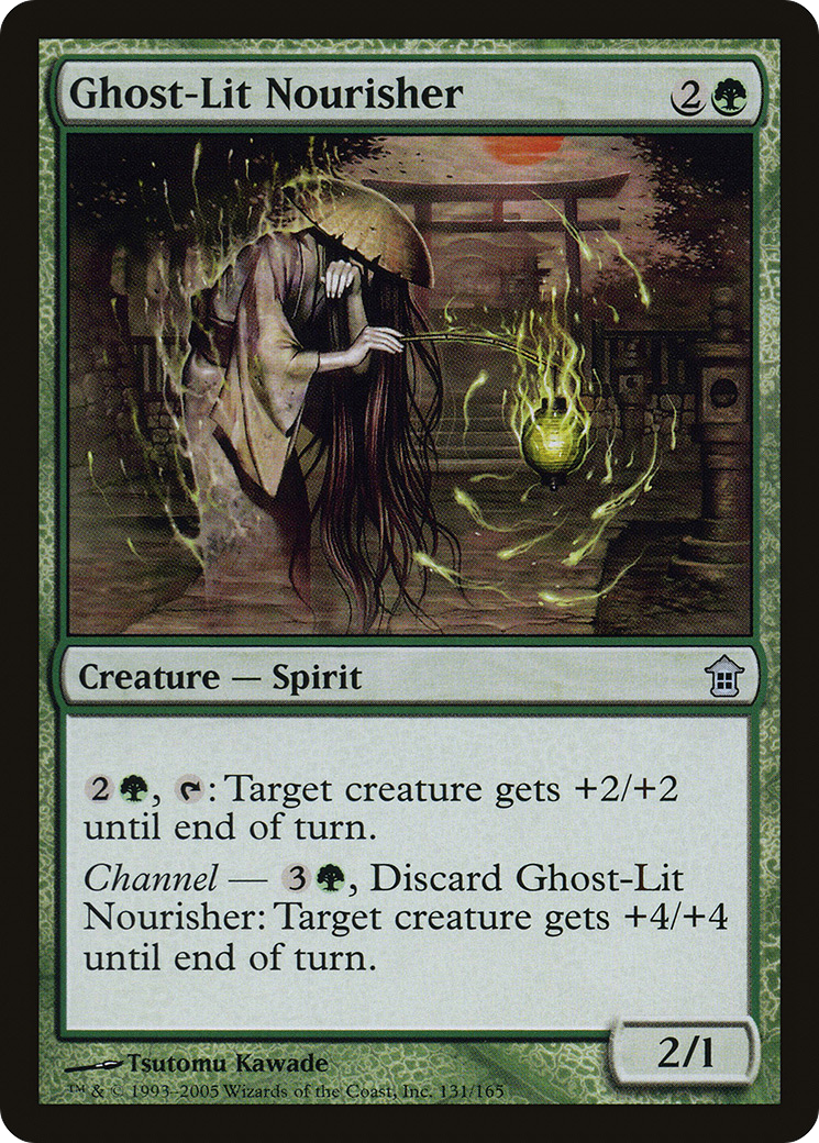 Ghost-Lit Nourisher (SOK-131)  Foil - Saviors of Kamigawa