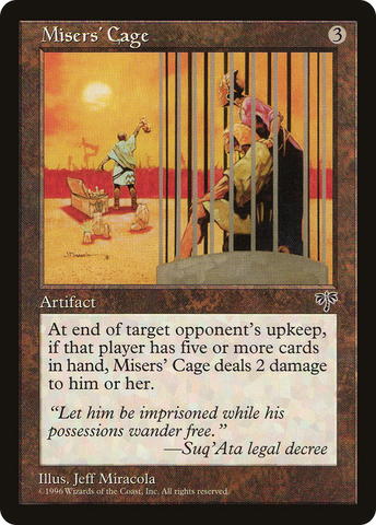Misers' Cage (MIR-) - Mirage