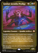 Gimbal, Gremlin Prodigy (MOC-136)  Etched Foil - March of the Machine Commander