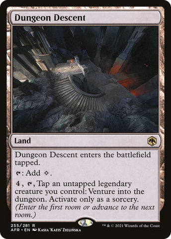 Dungeon Descent (AFR-255)  - Adventures in the Forgotten Realms