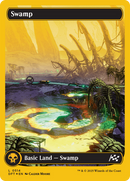 Swamp (DFT-514) - Aetherdrift: (Full Art) Foil