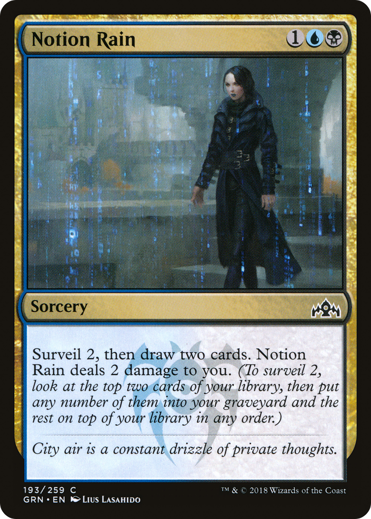 Notion Rain (GRN-193)  - Guilds of Ravnica