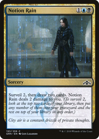 Notion Rain (GRN-193)  Foil - Guilds of Ravnica