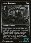 Stitched Assistant (DBL-348)  Foil - Innistrad: Double Feature