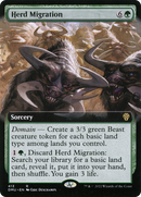 Herd Migration (Extended Art) (DMU-413)  - Dominaria United: (Extended Art)