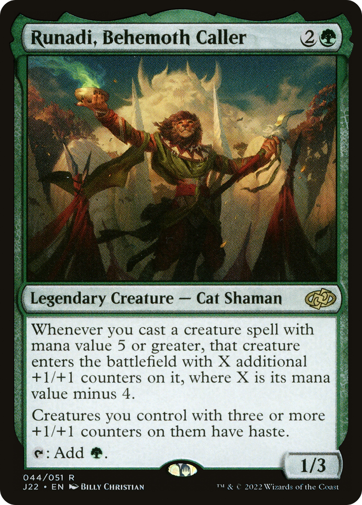 Runadi, Behemoth Caller (J22-044)  - Jumpstart 2022