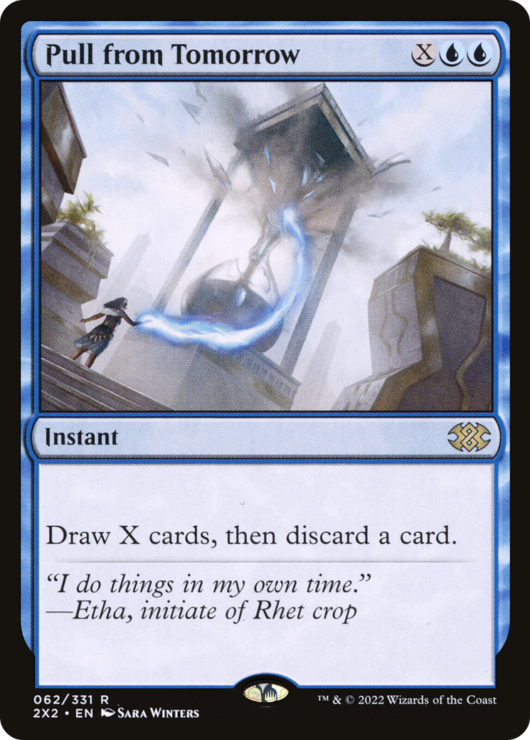 Pull from Tomorrow (2X2-062)  Foil - Double Masters 2022