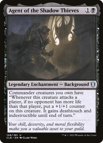 Agent of the Shadow Thieves (CLB-108)  - Commander Legends: Battle for Baldur's Gate