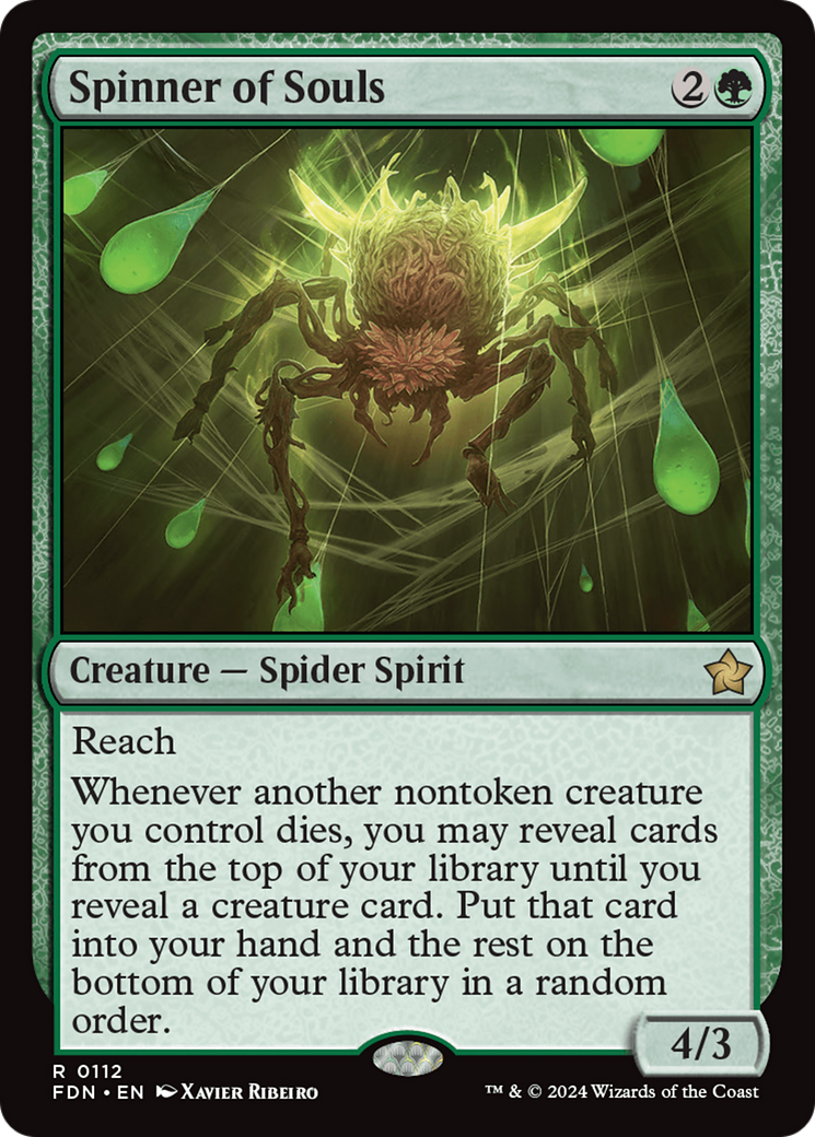 Spinner of Souls (FDN-112)  - Foundations