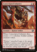 Conscripted Infantry (BRO-129)  Foil - The Brothers' War