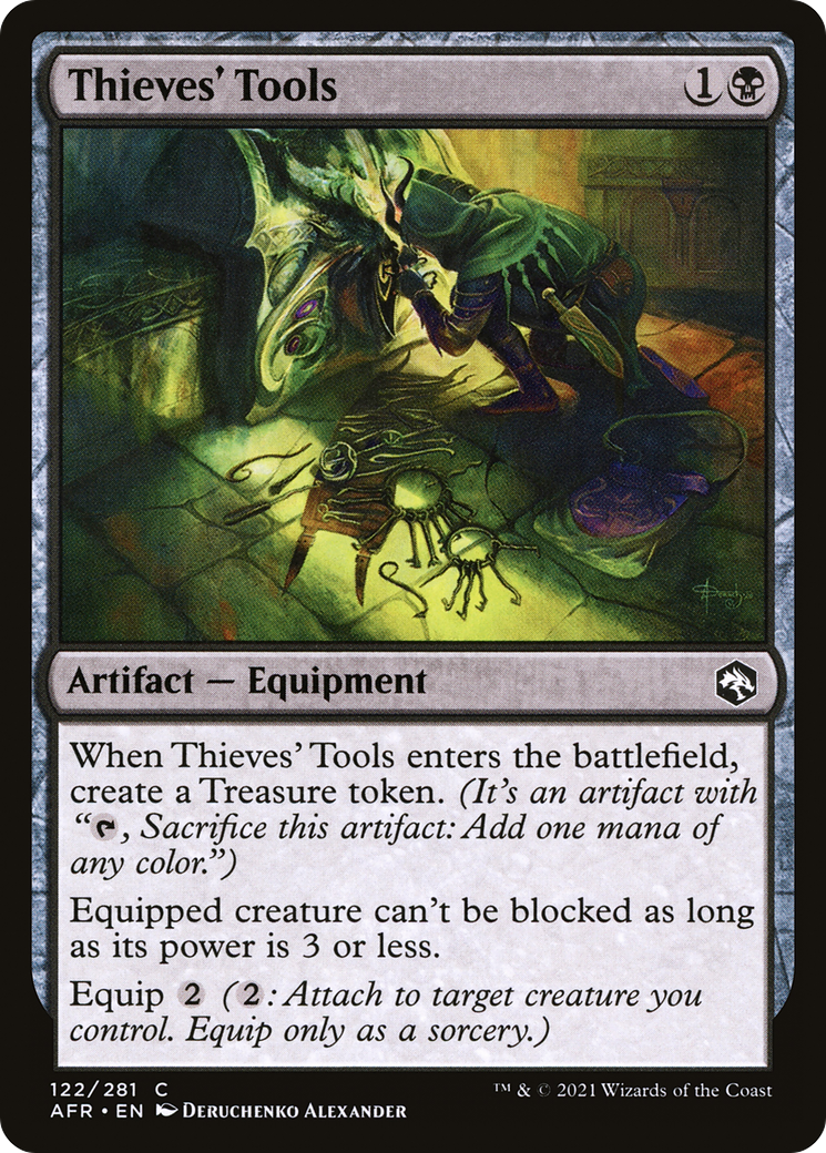 Thieves' Tools (AFR-122)  Foil - Adventures in the Forgotten Realms