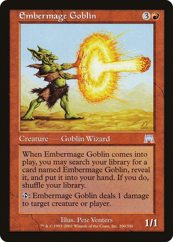 Embermage Goblin (ONS-200)  - Onslaught