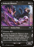 Dokuchi Silencer (Showcase) (NEO-340)  - Kamigawa: Neon Dynasty: (Showcase)