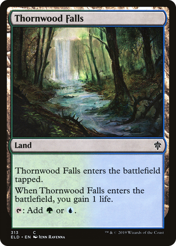 Thornwood Falls (ELD-313)  - Throne of Eldraine