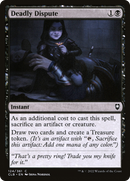 Deadly Dispute (CLB-124)  Foil - Commander Legends: Battle for Baldur's Gate