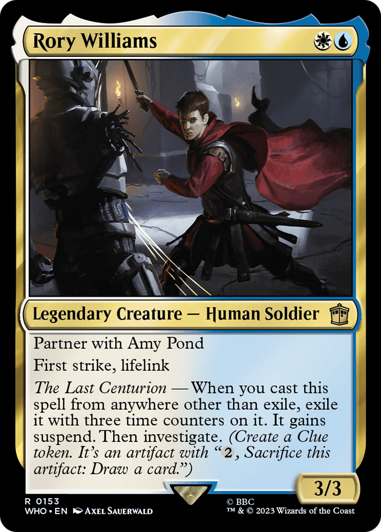Rory Williams (WHO-153)  Foil - Doctor Who