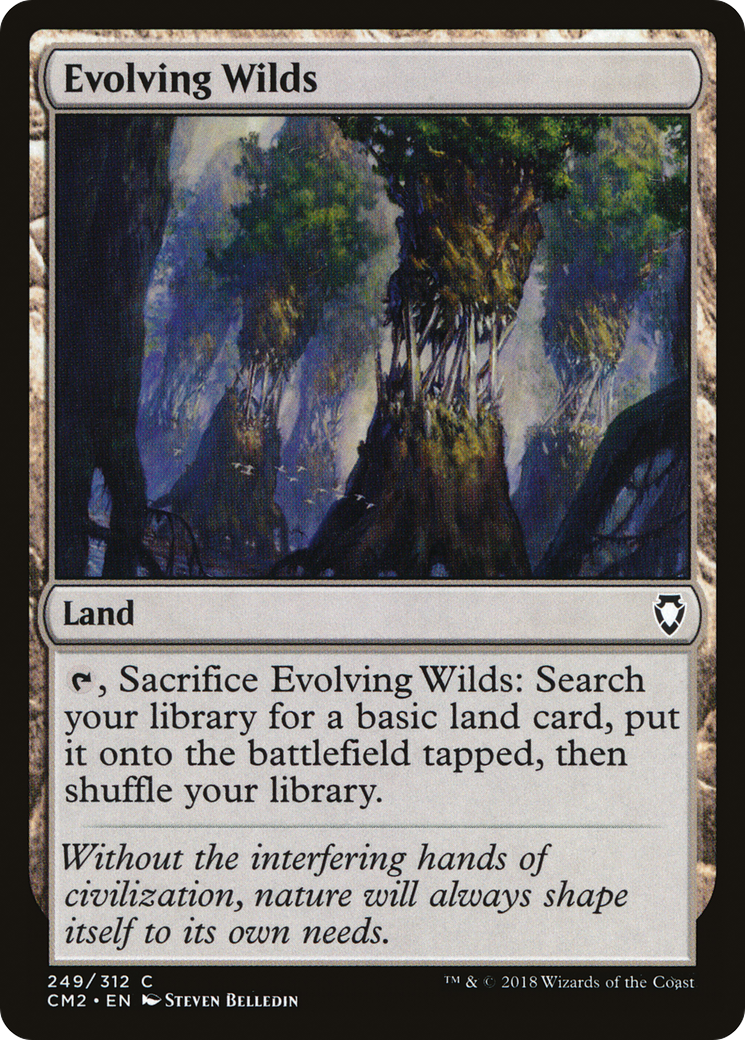 Evolving Wilds (CM2-249)  - Commander Anthology Volume II