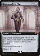 Commander's Plate (Extended Art) (CMR-692)  - Commander Legends: (Extended Art)