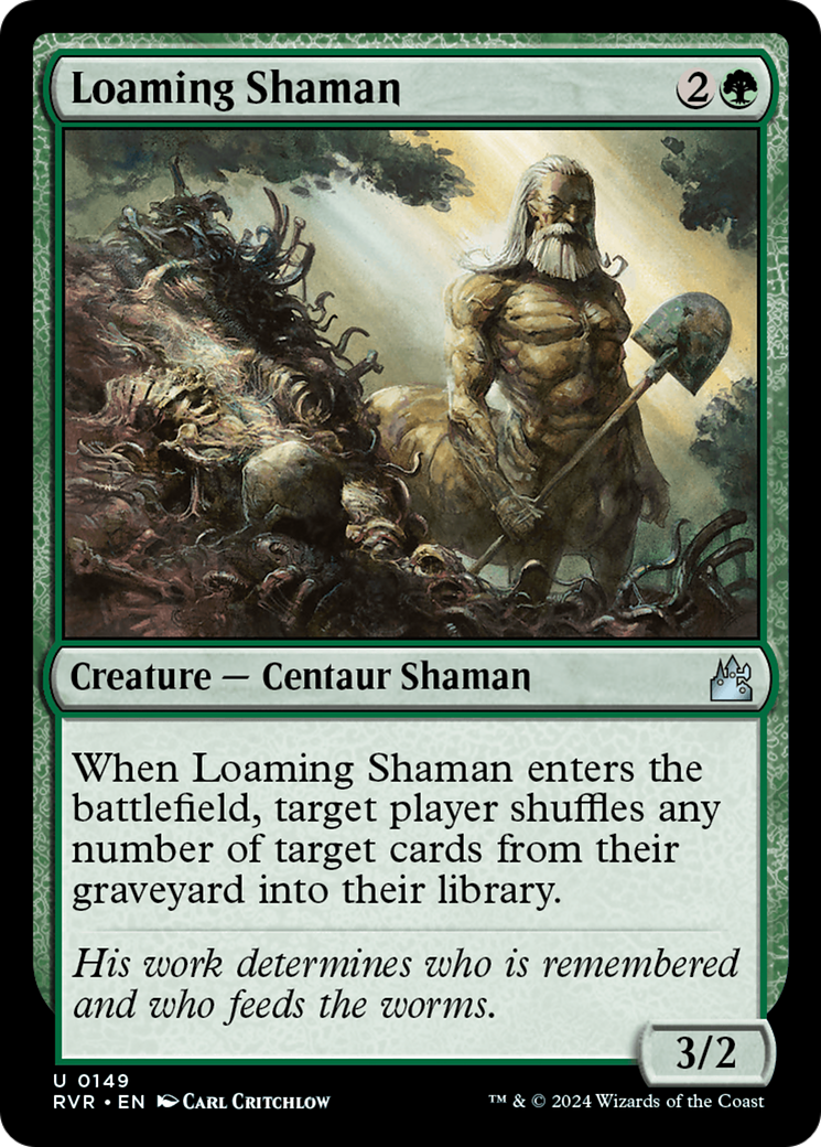 Loaming Shaman (RVR-149)  - Ravnica Remastered