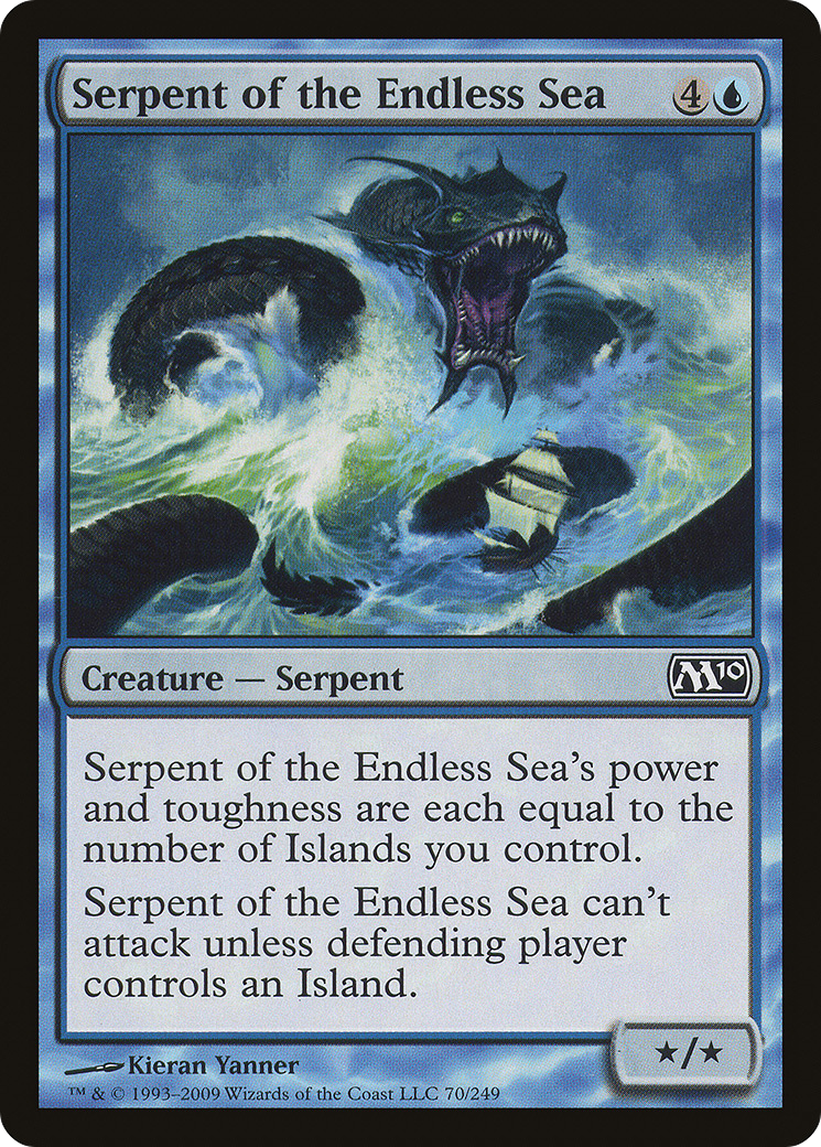 Serpent of the Endless Sea (M10-070)  - Magic 2010