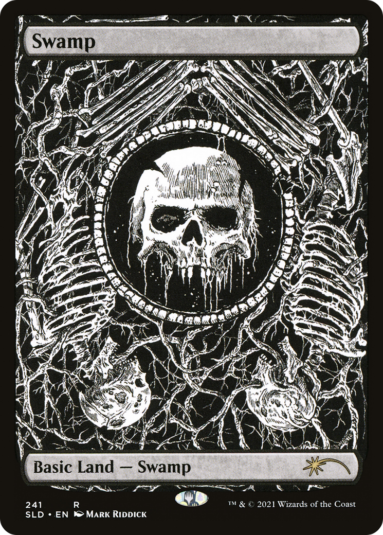 Swamp (Crushing Brutality) (SLD-241)  - Secret Lair Drop