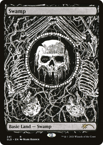 Swamp (Crushing Brutality) (SLD-241)  - Secret Lair Drop