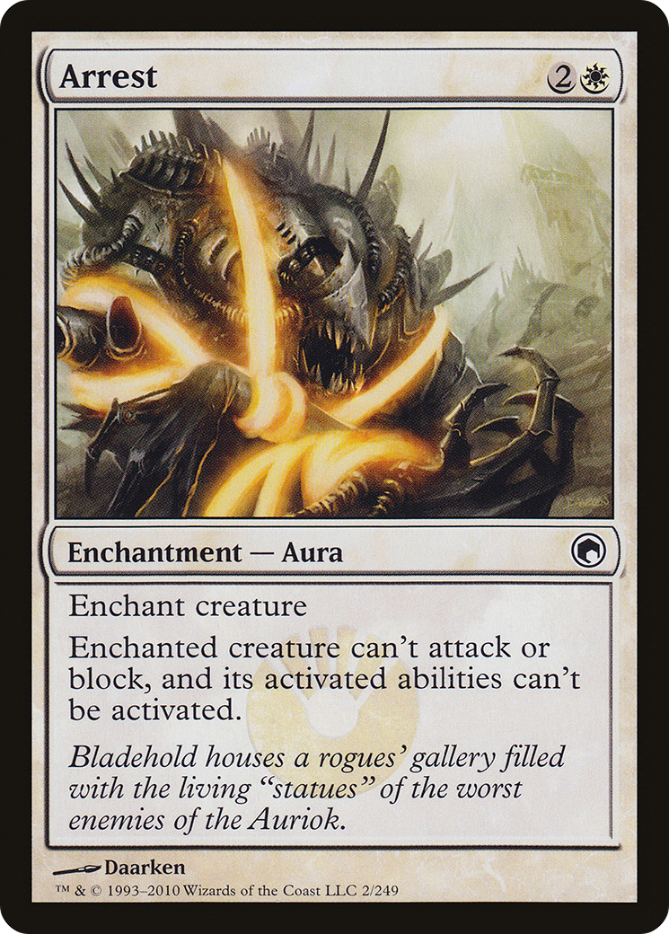 Arrest (SOM-002)  - Scars of Mirrodin