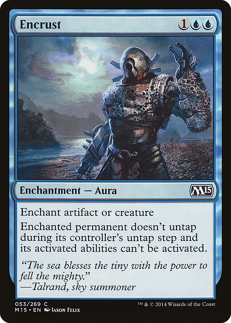 Encrust (M15-053)  Foil - Magic 2015