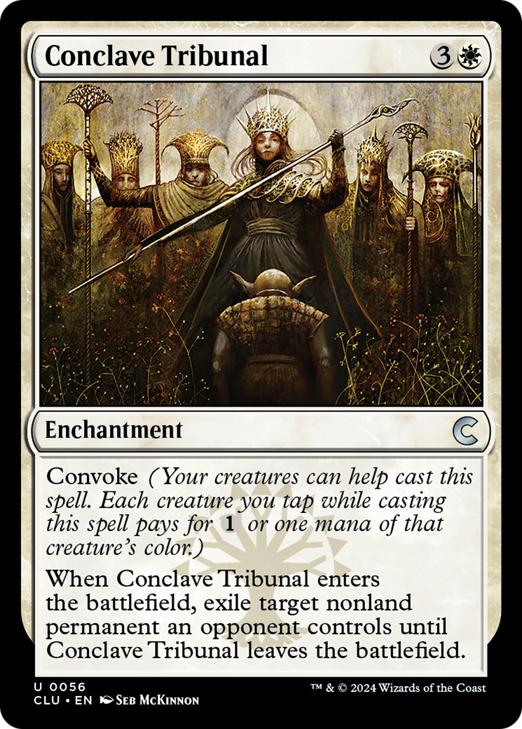 Conclave Tribunal (CLU-056)  - Ravnica: Clue Edition
