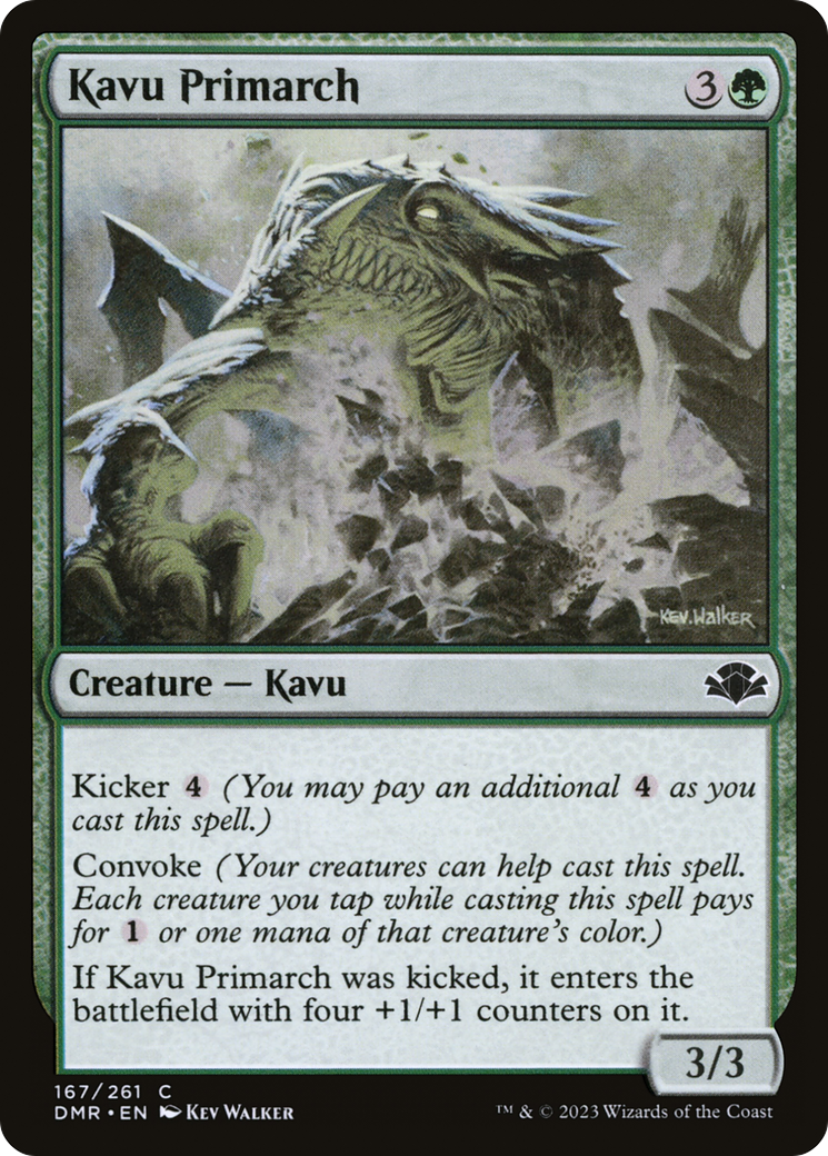 Kavu Primarch (DMR-167)  Foil - Dominaria Remastered