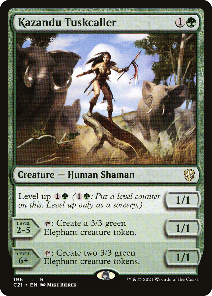 Kazandu Tuskcaller (C21-196)  - Commander 2021